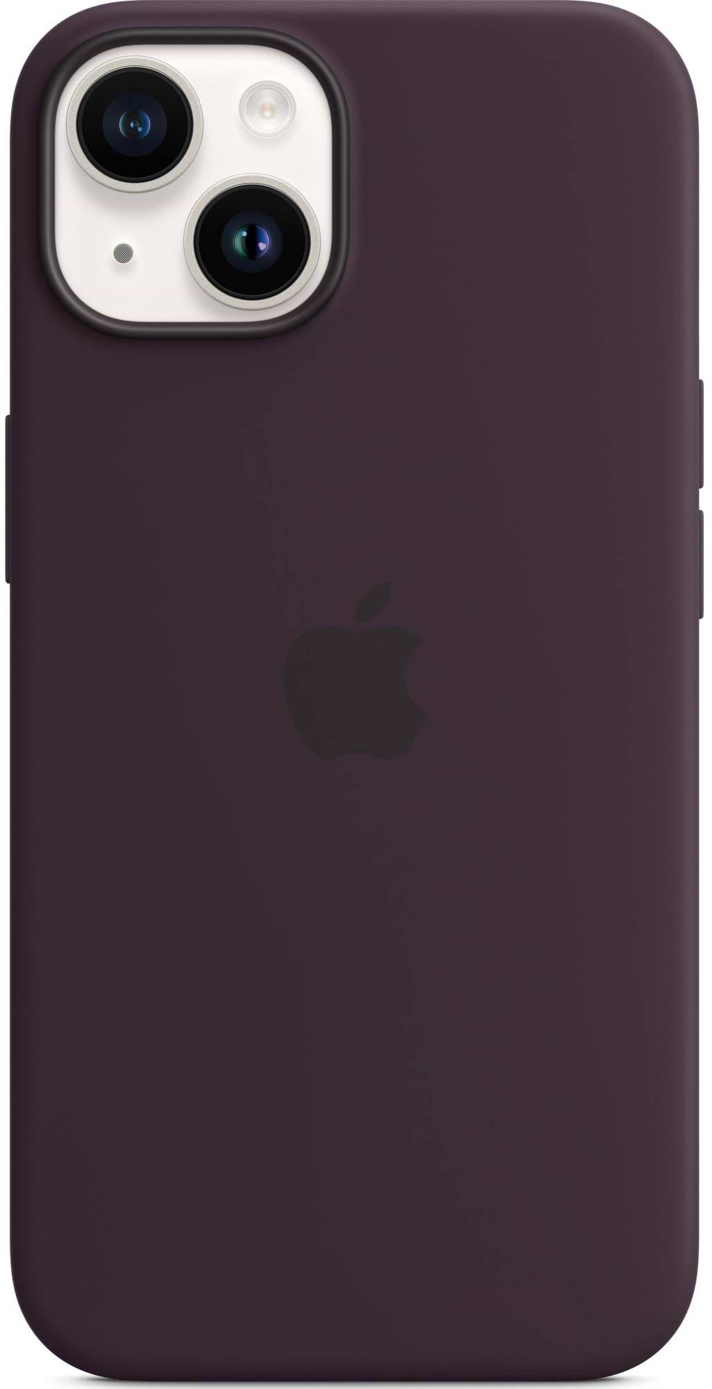 Чехол для смартфона Silicone Case with Magnetic Ring iPhone 14 Elderberry - Фото 1
