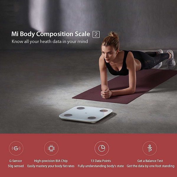 Фото - Весы напольные Xiaomi Body Composition Scale 2