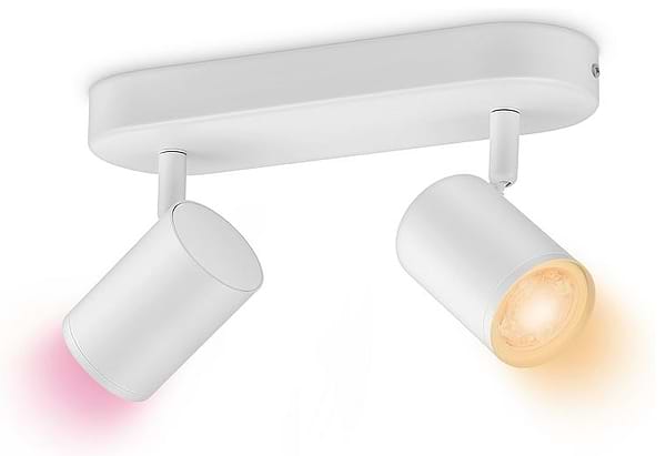 Фото - Розумна лампа WiZ IMAGEO Spots 2x5W 2200-6500K RGB Wi-Fi (929002658801)