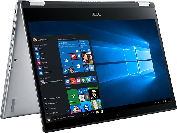 Фото - Ноутбук Acer Spin 3 SP314-54N (NX.HQ7EU.00R) Silver