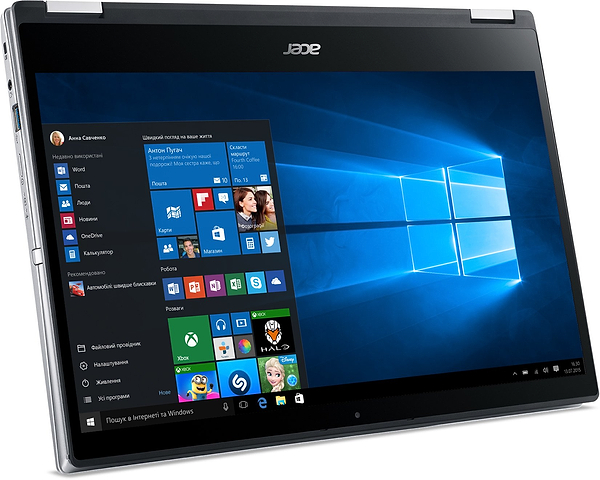 Фото - Ноутбук Acer Spin 3 SP314-54N (NX.HQ7EU.00R) Silver