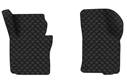 Коврики из экокожи в салон авто передние EVAtech для Octavia A5 (AT, 8 clips) Skoda 2004-2013 2 поколение Liftback EU (SK12161AD2TL4BBB)