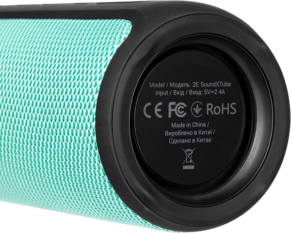 Фото - Портативная акустика 2E SoundXTube TWS Waterproof Turquoise (2E-BSSXTWTQ)