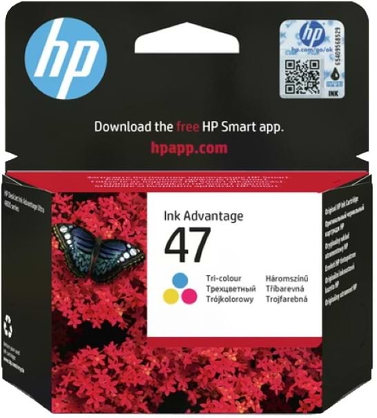 Картридж для струйных МФУ и принтеров HP No.47 DJ 4825/4826/4828/4829/4877 Color (6ZD61AE) - Фото 1