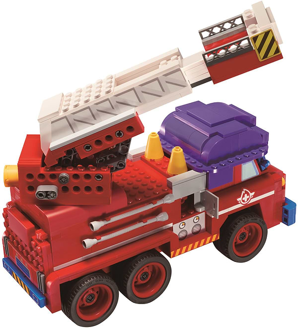Фото - Пластиковый конструктор Super Wings Small Blocks Buildable Vehicle Set Sparky Спарки (EU385011)