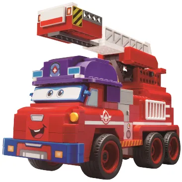 Фото - Пластиковый конструктор Super Wings Small Blocks Buildable Vehicle Set Sparky Спарки (EU385011)