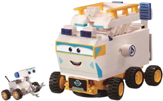 Фото - Пластиковый конструктор Super Wings Small Blocks Buildable Vehicle Set Rover Ровер (EU385013)