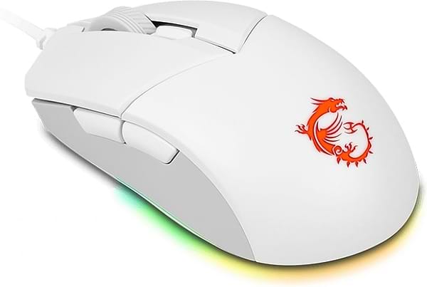 Фото - Мышь проводная игровая MSI Clutch GM11 White