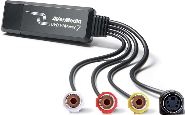 Фото - Устройство захвата видео Avermedia DVD EZMaker 7 C039 (61C039XX00BH)