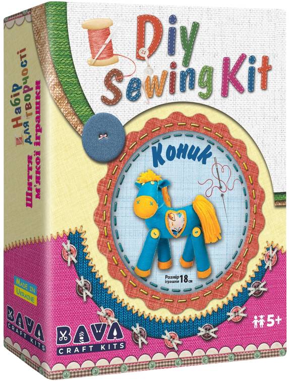 Фото - Набор для изготовления игрушек Умняшка Конь (МИ-002)