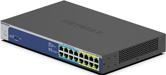 Фото - Коммутатор локальної мережі (Switch) Netgear GS516UP-100EUS