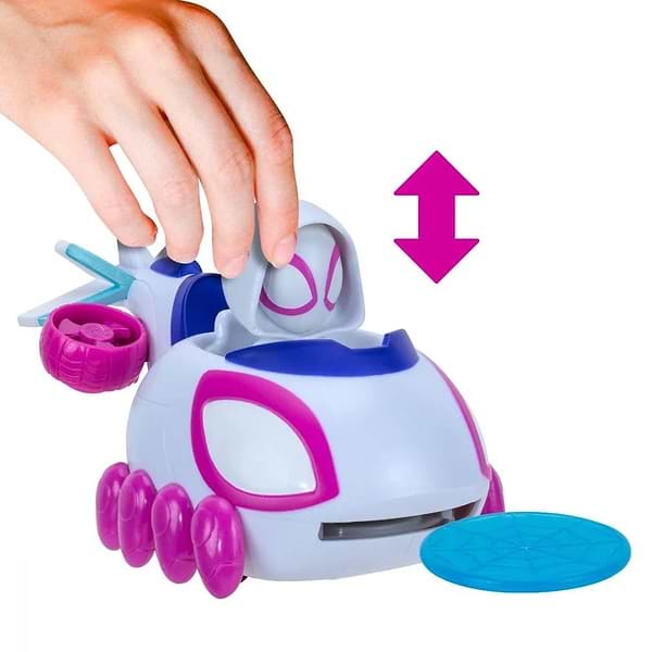 Фото - Базовый игровой транспорт для малыша Spidey Little Vehicle Ghost Spider W1 Призрак-паук (SNF0009)