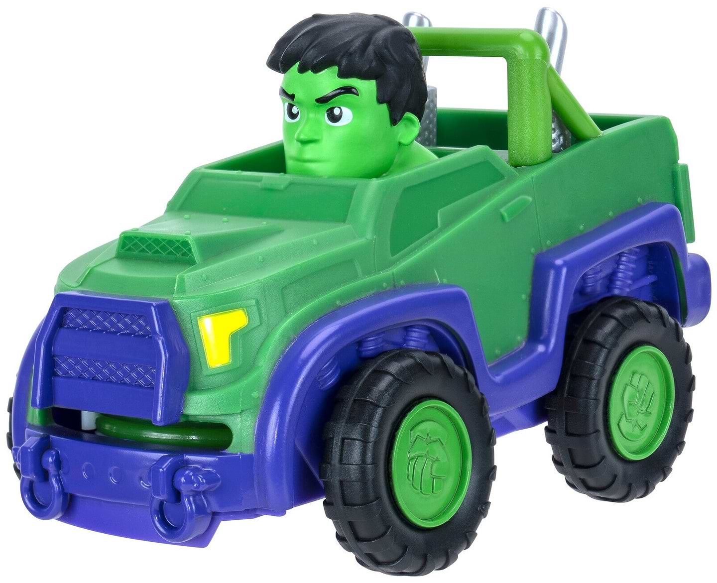 Базовый игровой транспорт для малыша Spidey Little Vehicle Hulk W1 Халк (SNF0012) - Фото 1
