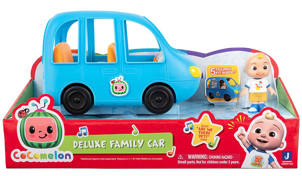 Фото - Интерактивный транспорт CoComelon Deluxe Vehicle Family Fun Car Vehicle (CMW0104)