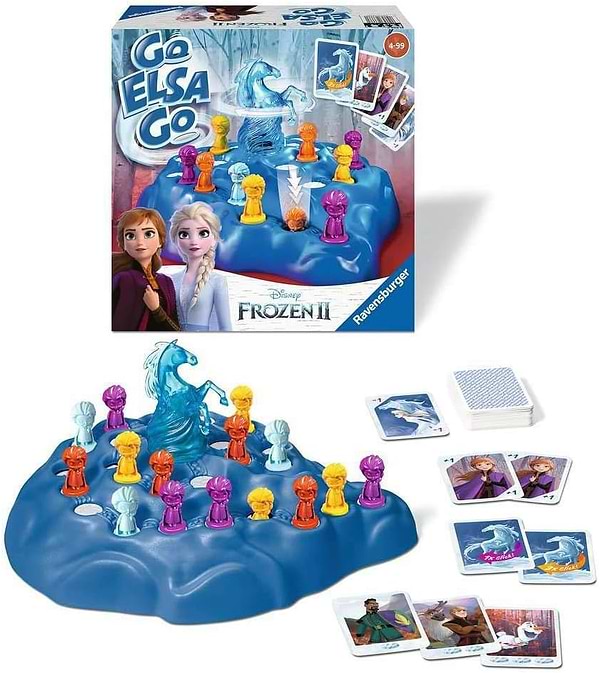 Фото - Настільна гра (8+) Ravensburger Крижане серце Ельза вперед (20425)