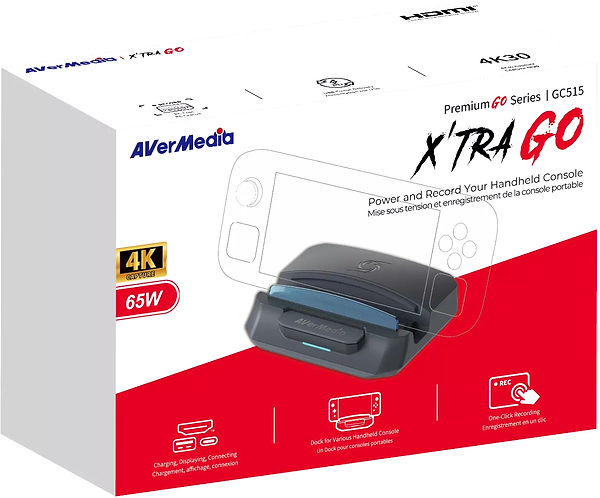 Фото - Пристрій захоплення відео Avermedia GC515 X'TRA GO Black (61GC515000AS)