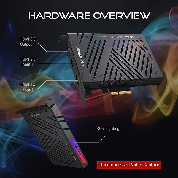 Фото - Карта захвата видео Avermedia GC570D DUO Black (61GC570D00A5)