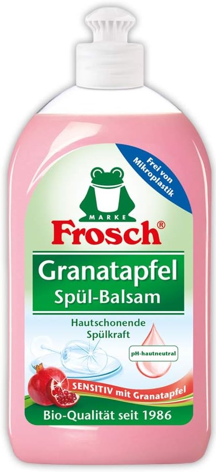 Фото - Засіб для ручного миття посуду Frosch Очищуючий бальзам Гранат 500мл