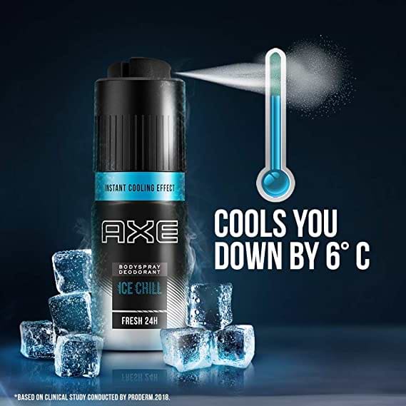 Фото - Дезодорант аэрозольный AXE Айс Чил 150 мл