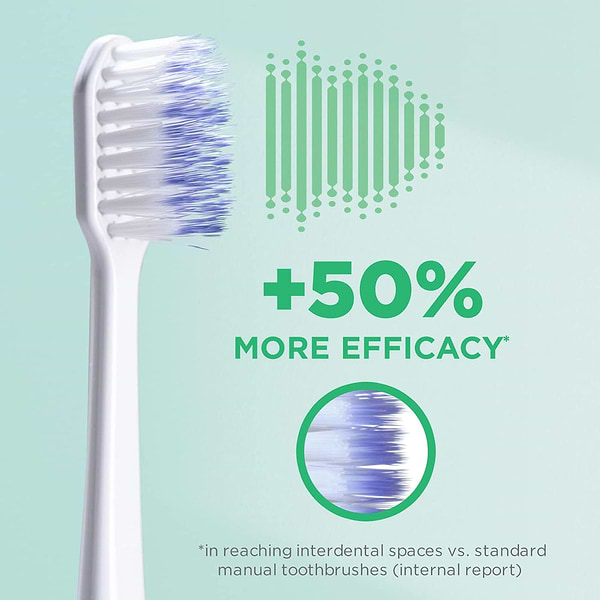 Фото - Зубна щітка електрична GUM Sonic Daily, біла