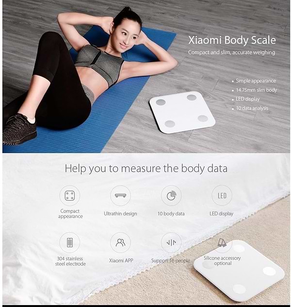 Ваги Xiaomi Body Composition Scale 2 купити - ціна, характеристики | Comfy