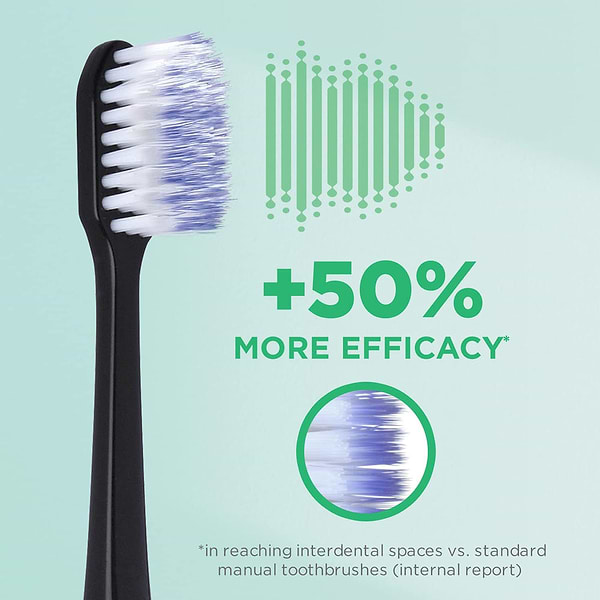 Фото - Зубная щетка электрическая GUM Sonic Daily, чёрная