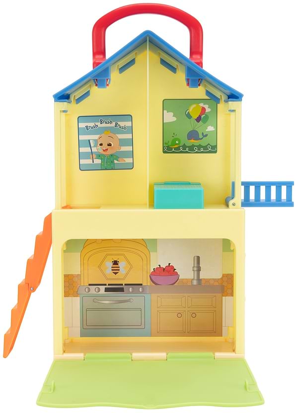 Фото - Мебель для пупса CoComelon Medium Playset Pop n' Play House (CMW0109)