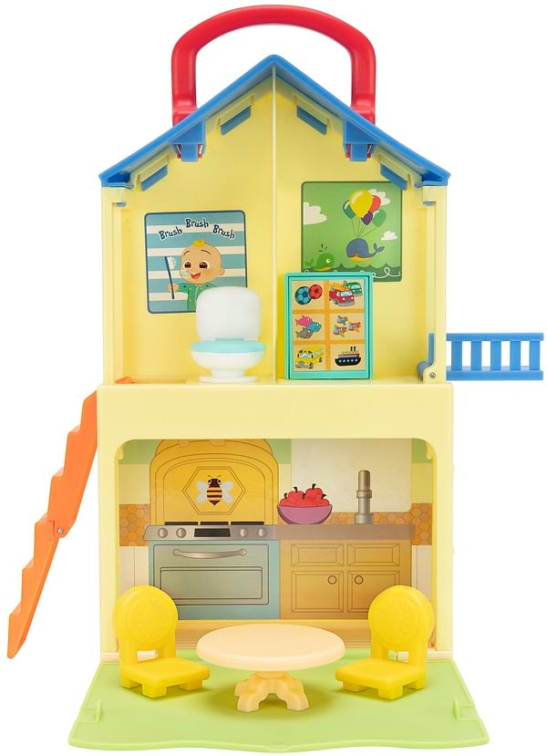 Фото - Мебель для пупса CoComelon Medium Playset Pop n' Play House (CMW0109)