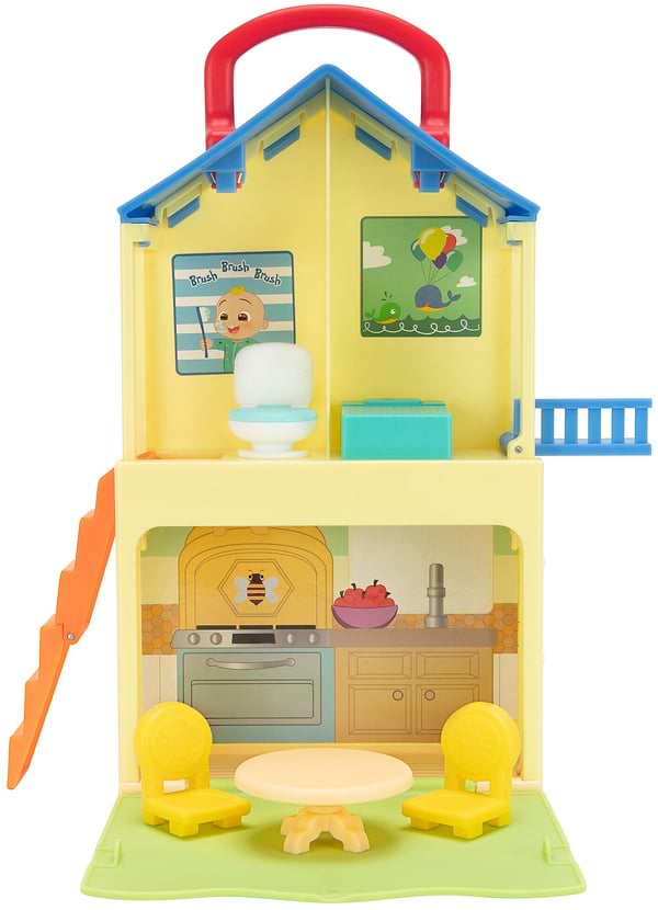 Фото - Мебель для пупса CoComelon Medium Playset Pop n' Play House (CMW0109)