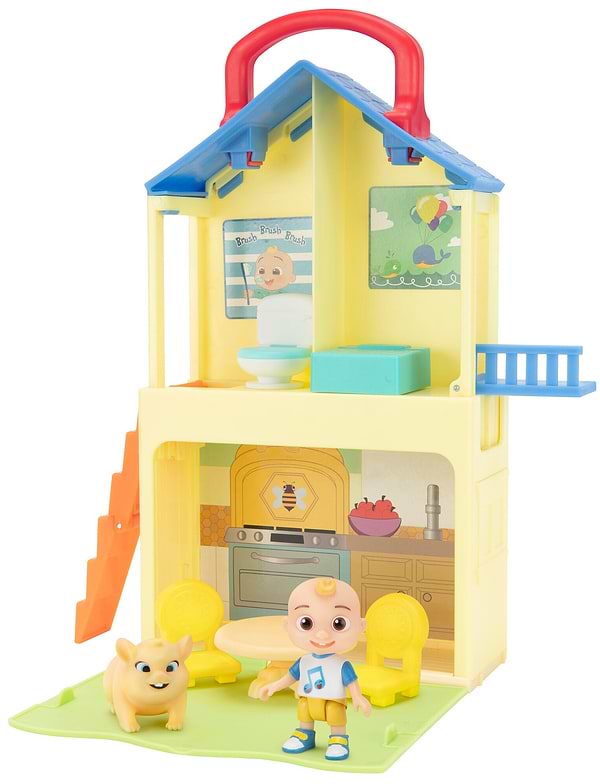 Фото - Мебель для пупса CoComelon Medium Playset Pop n' Play House (CMW0109)