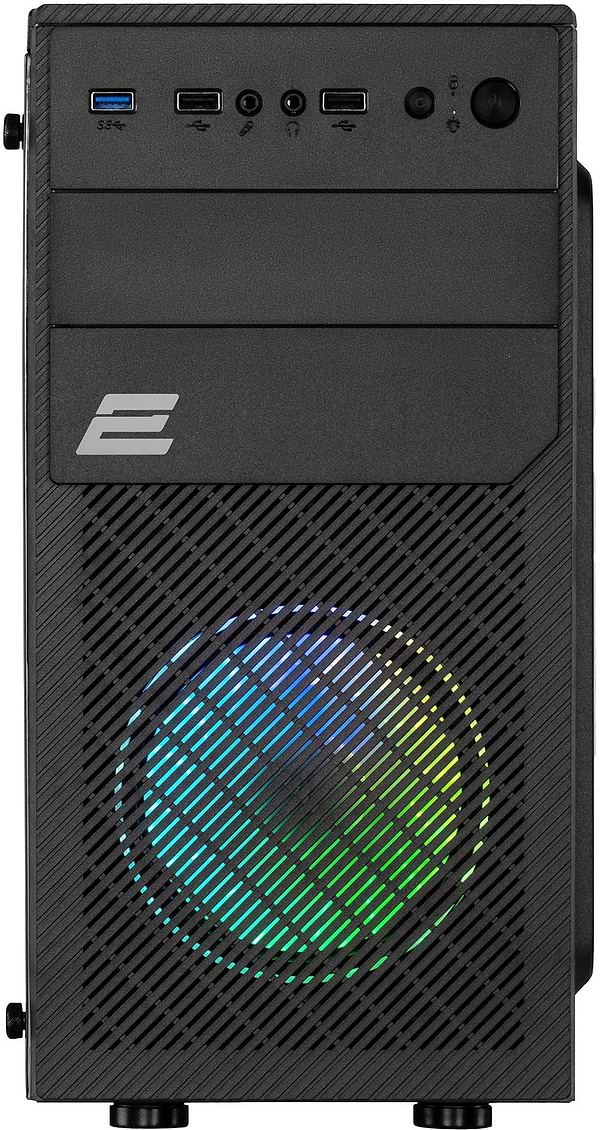 Фото - Уценка - Корпус 2E BASIS MiniT, Micro ATX, Mini ITX, 2xUSB2.0, 1xUSB3.0, 1x120мм ARGB без БП (2E-RD850)