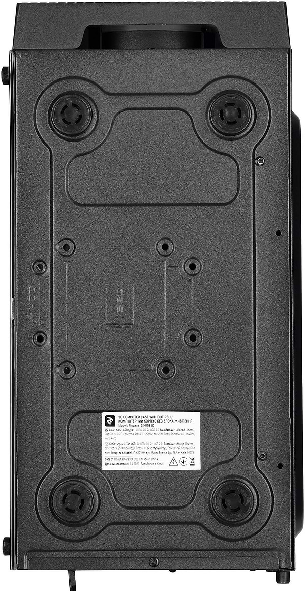 Фото - Уценка - Корпус 2E BASIS MiniT, Micro ATX, Mini ITX, 2xUSB2.0, 1xUSB3.0, 1x120мм ARGB без БП (2E-RD850)