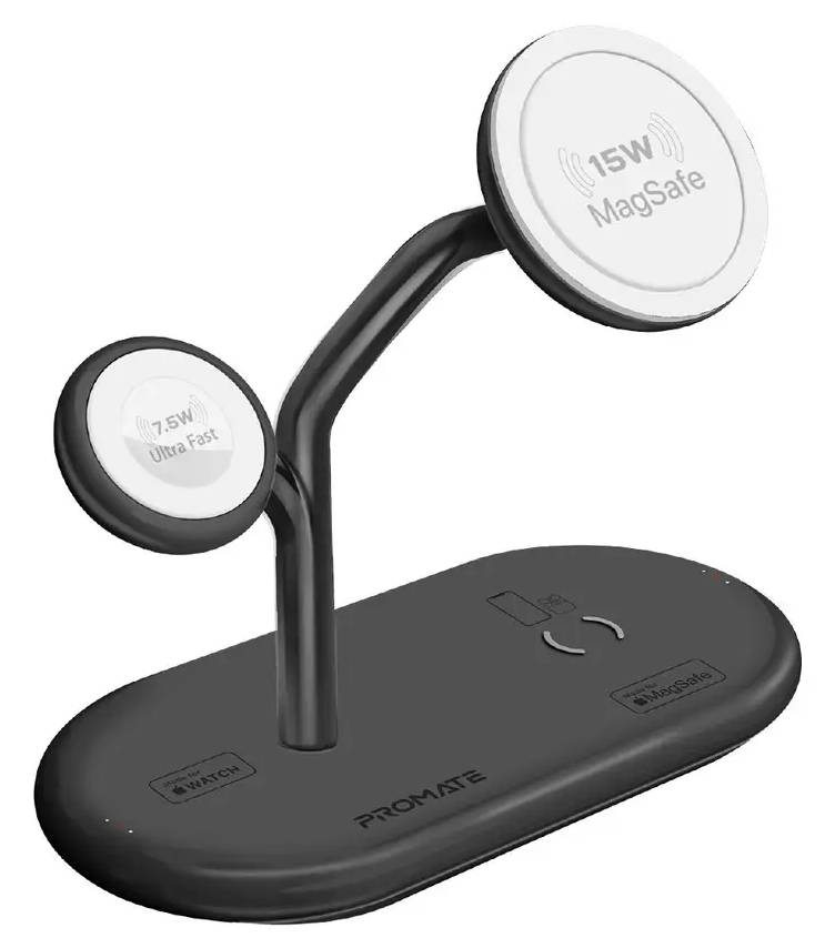 Фото - Беспроводное зарядное устройство Promate synergy-pro.black