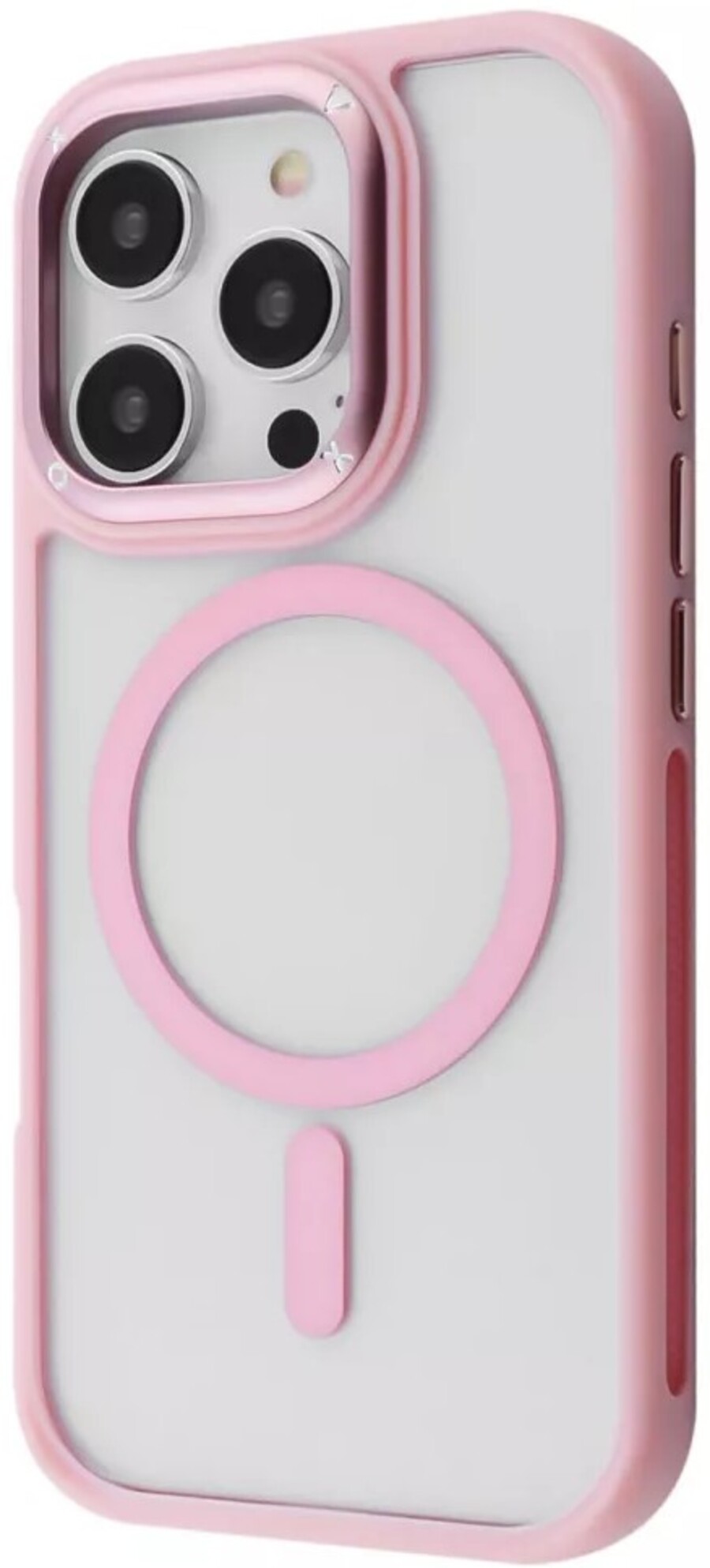 Чехол для смартфона Proove Clear Essence Case with Magnetic Ring iPhone 13 Pro Pink Sand (PCCEIP13P028) - Фото 1