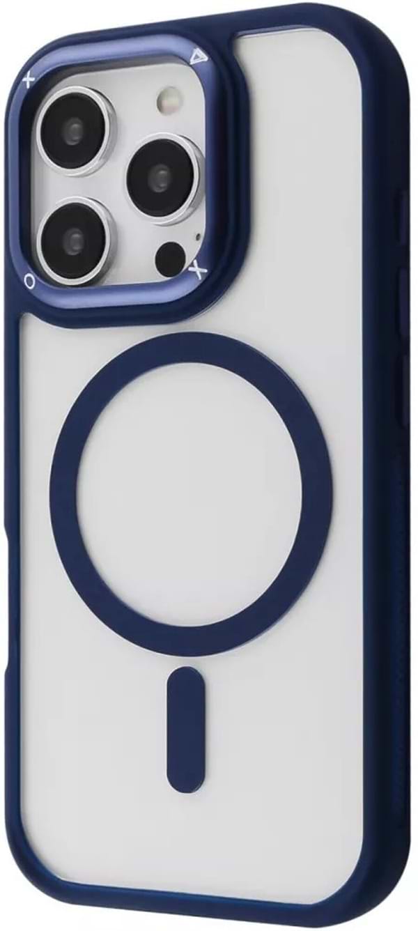Фото - Чохол для смартфону
 Proove Clear Essence Case with Magnetic Ring iPhone 13 Pro Midnight Blue (PCCEIP13P008)