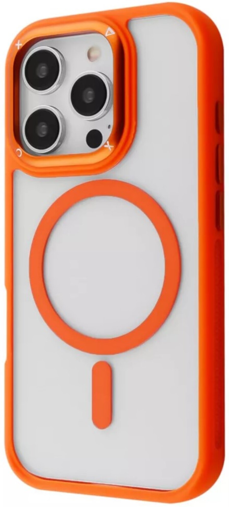 Чехол для смартфона Proove Clear Essence Case with Magnetic Ring iPhone 13 Pro Orange (PCCEIP13P010) - Фото 1