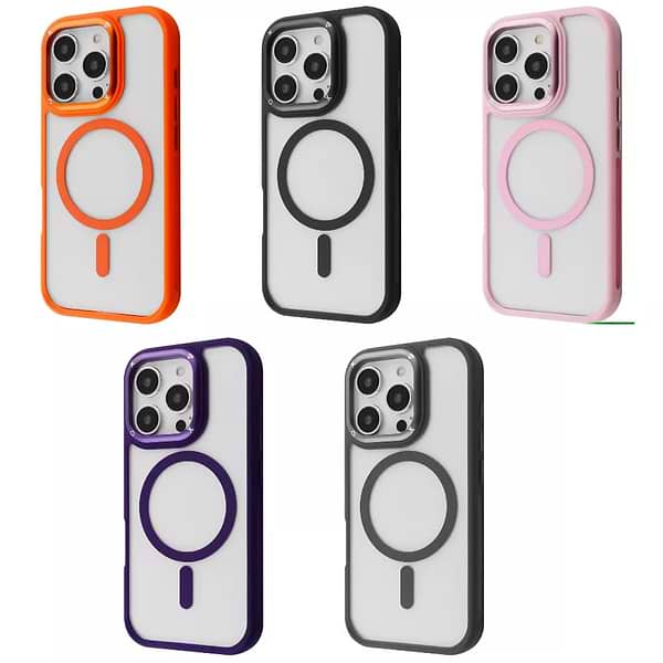 Фото - Чохол для смартфону Proove Clear Essence Case with Magnetic Ring iPhone 14 Orange (PCCEIP140010)