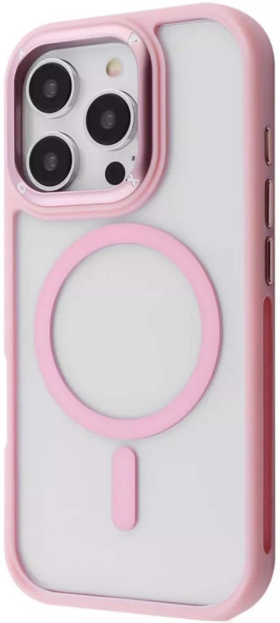 Чехол для смартфона Proove Clear Essence Case with Magnetic Ring iPhone 14 Pink Sand (PCCEIP140028) - Фото 1
