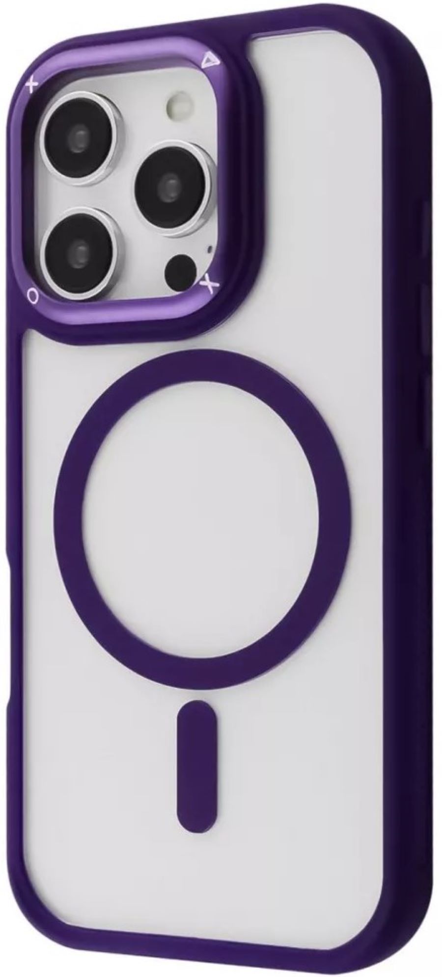 Чехол для смартфона Proove Clear Essence Case with Magnetic Ring iPhone 14 Pro Deep Purple (PCCEIP14P004) - Фото 1