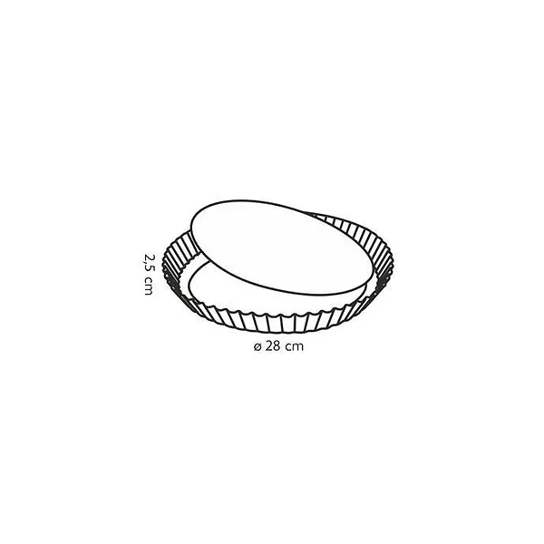 Фото - Форма для выпечки tescoma 623115 Delicia 28 см