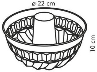 Фото - Форма для приготування tescoma 623142 Delicia 22 см