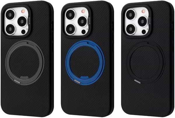 Фото - Чохол для смартфону Proove Reinforce Case with Magnetic Ring iPhone 15 Pro Black (PCREIP15P002)