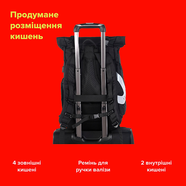 Фото - Рюкзак для ноутбука Canyon RT-7 Urban Rolltop 17.3'' 18-29L Black (CNS-BPRT7B1)