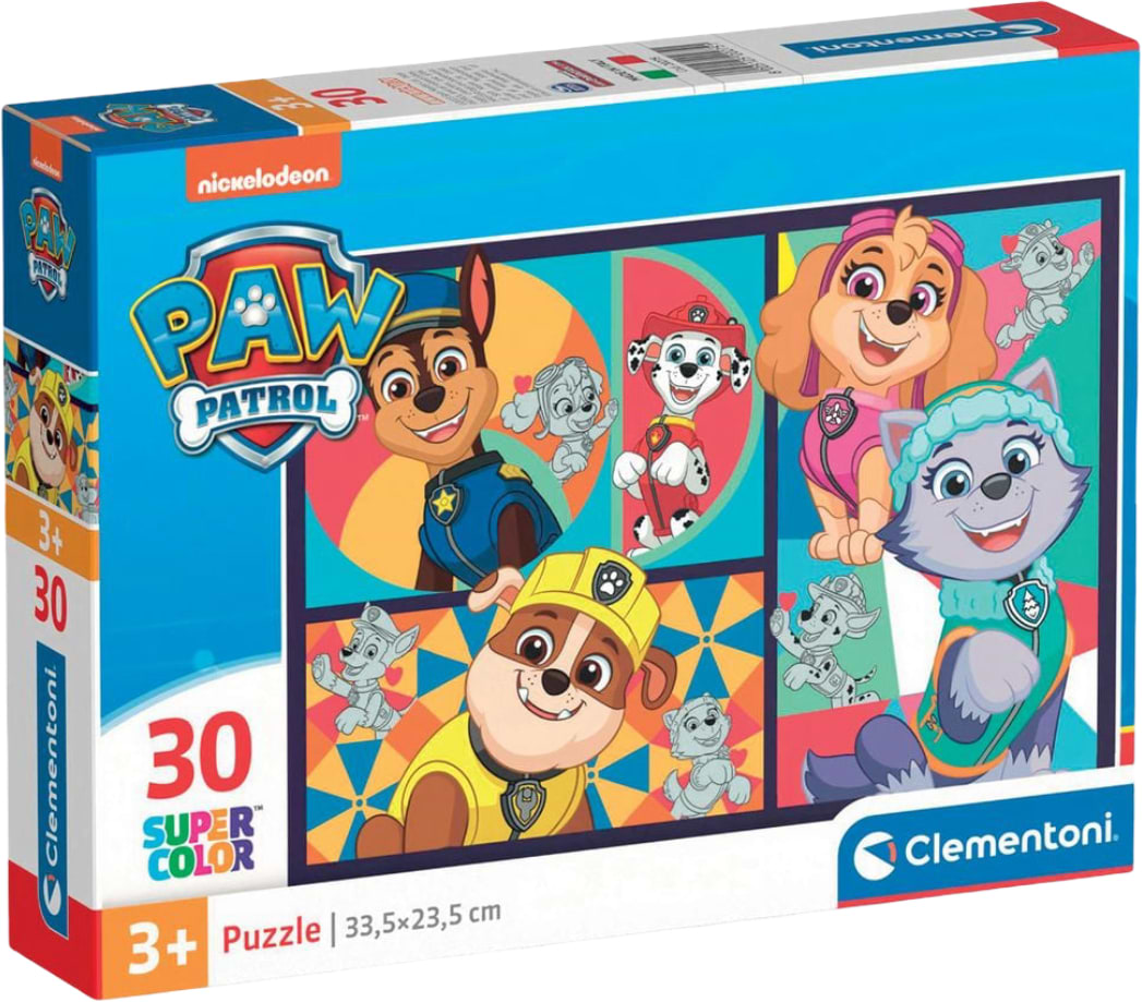 Пазли (3-4 роки) Clementoni Paw Patrol. New 30 ел. (20275)