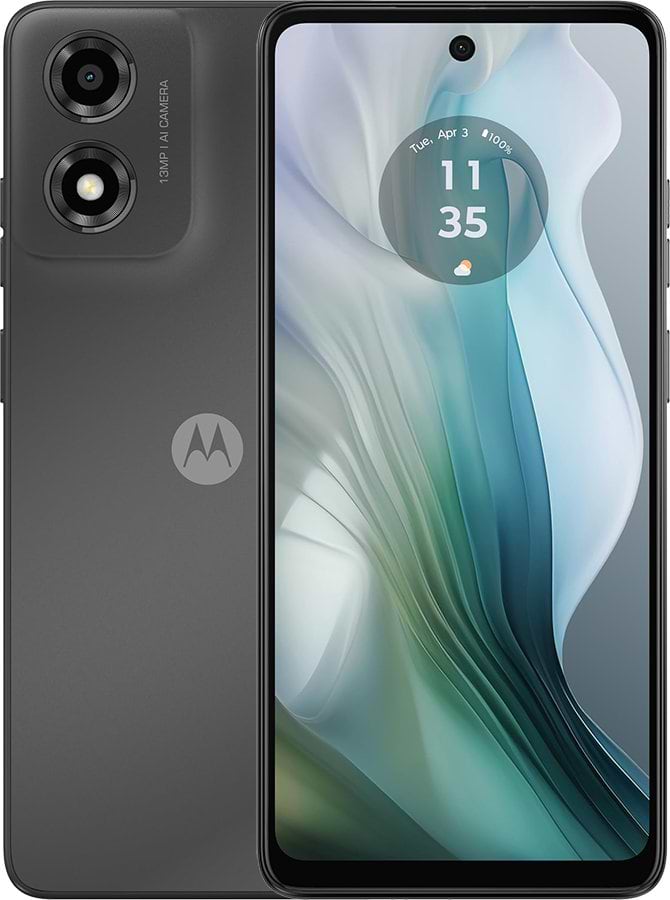 Смартфон Motorola E14 2/64Gb Graphite Grey - Фото 1