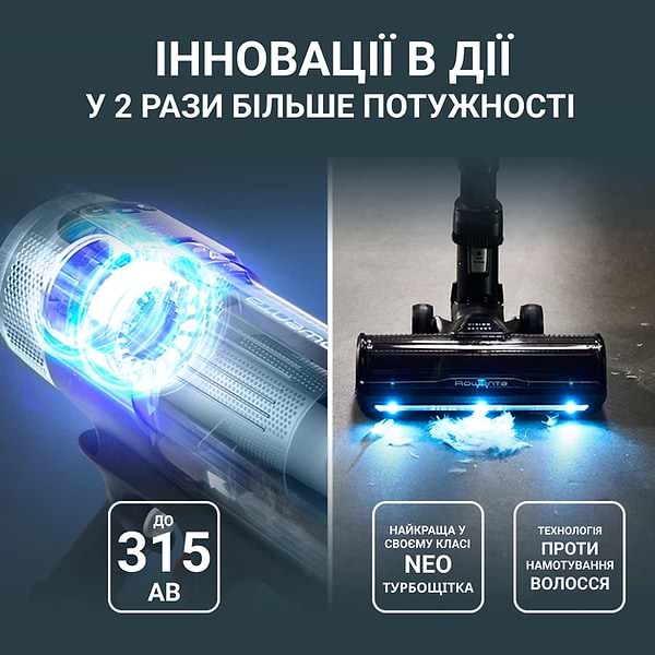 Фото - Пилосос ручний для дому Rowenta RH9C71E0 X-Force Flex 16.60 Auto Animal