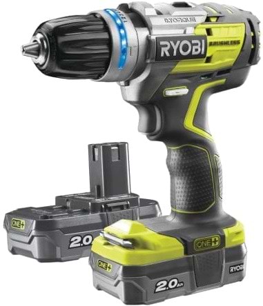 Фото - Дрель-шуруповерт Ryobi ONE+ R18PDBL-220S (5133003436) Фото - Дрель-шуруповерт Ryobi ONE+ R18PDBL-220S (5133003436)