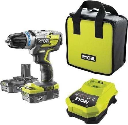 Фото - Дрель-шуруповерт Ryobi ONE+ R18PDBL-220S (5133003436)