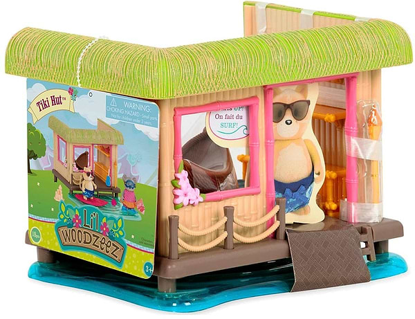 Фото - Колекційні фігурки набір Li'l Woodzeez Пляжний Будиночок (6252Z)