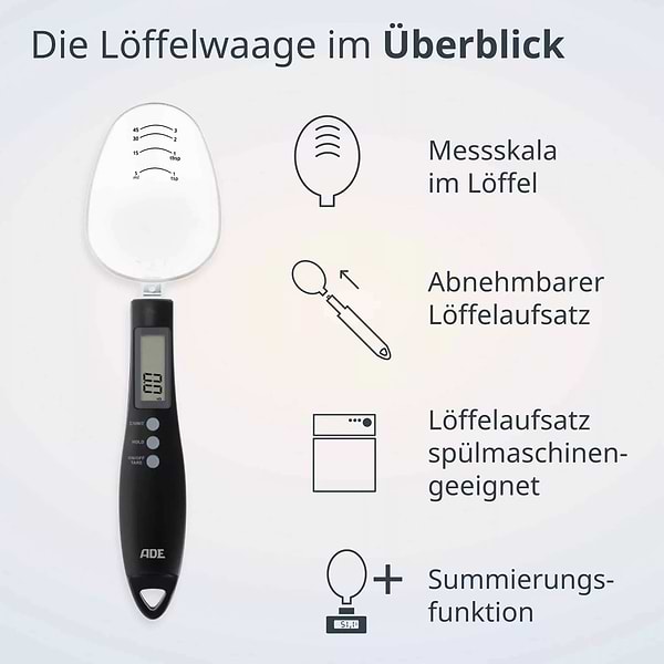 Фото - Весы кухонные ADE KE1808-3 Eni